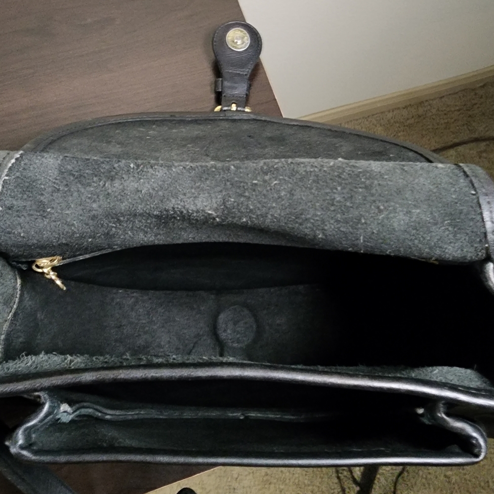 SOLD Vintage Coach Saddle Bag #9851 - Picture 6 of 14